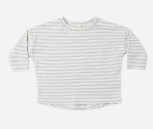 Long Sleeve Tee- Cloud Stripe