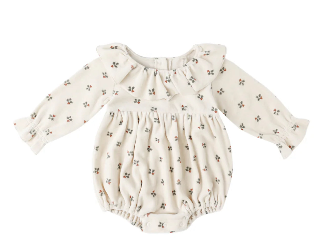 Wendy Romper- Holly Berry