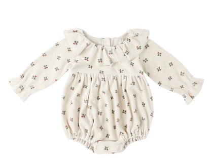 Wendy Romper- Holly Berry