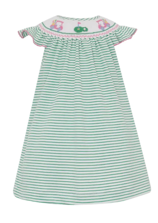 Knit Stripe Golf Dress