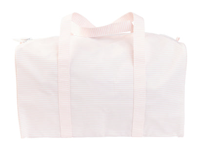 Duffle Bag- Pink Stripe