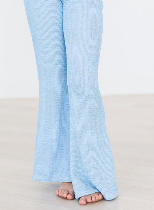 Sky Blue Scrunchy Bells