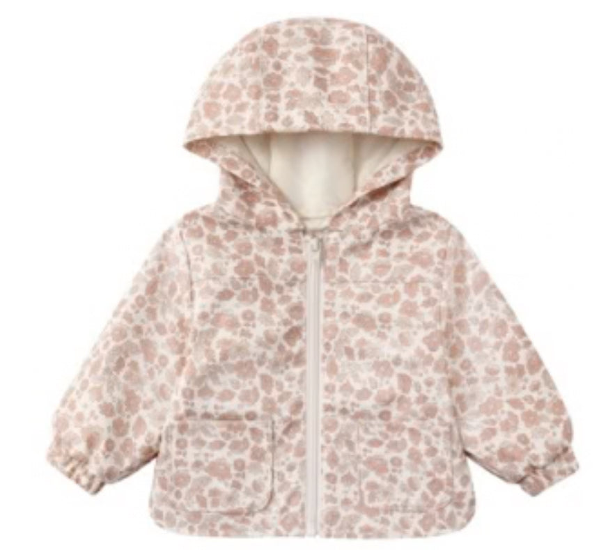 Rain Coat- Pink Blossom