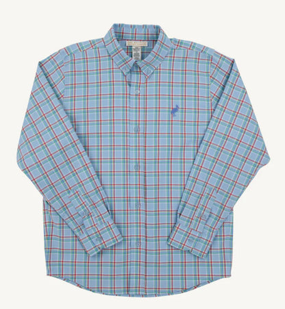 Deans List Dress Shirt- Kensington Court Plaid