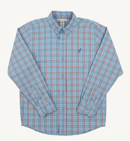 Deans List Dress Shirt- Kensington Court Plaid