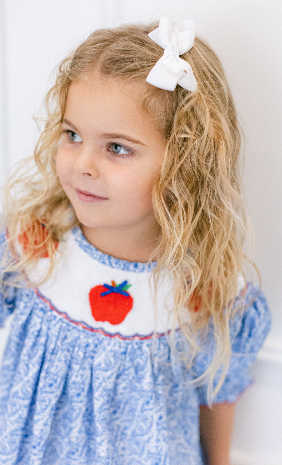 Blue Apple Dress