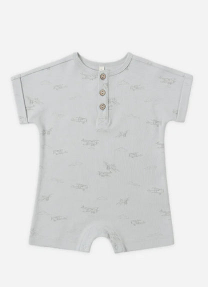 Short Sleeve One- Piece Airplanes