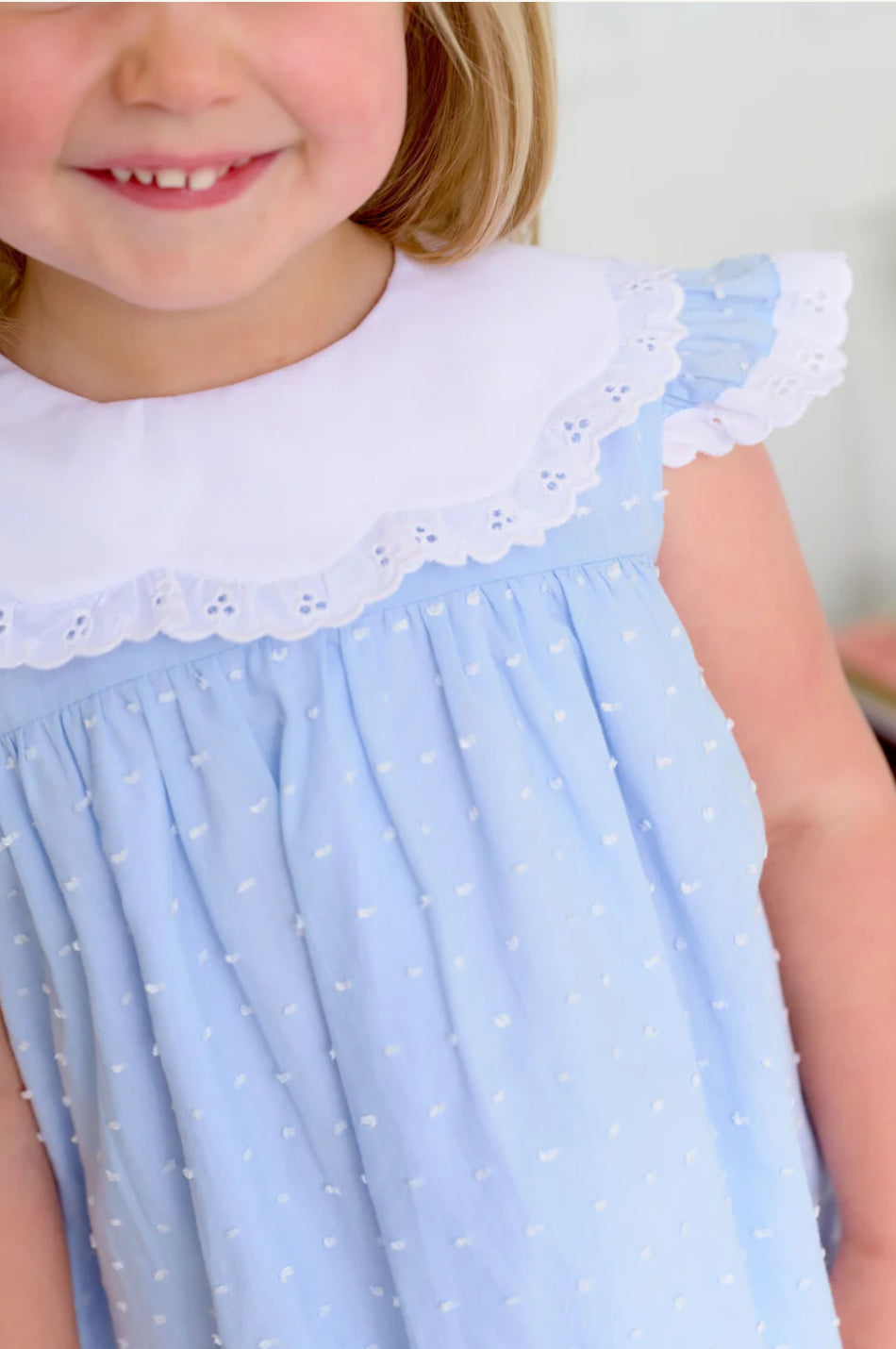 Franny Frock Dress- Dallas Dot