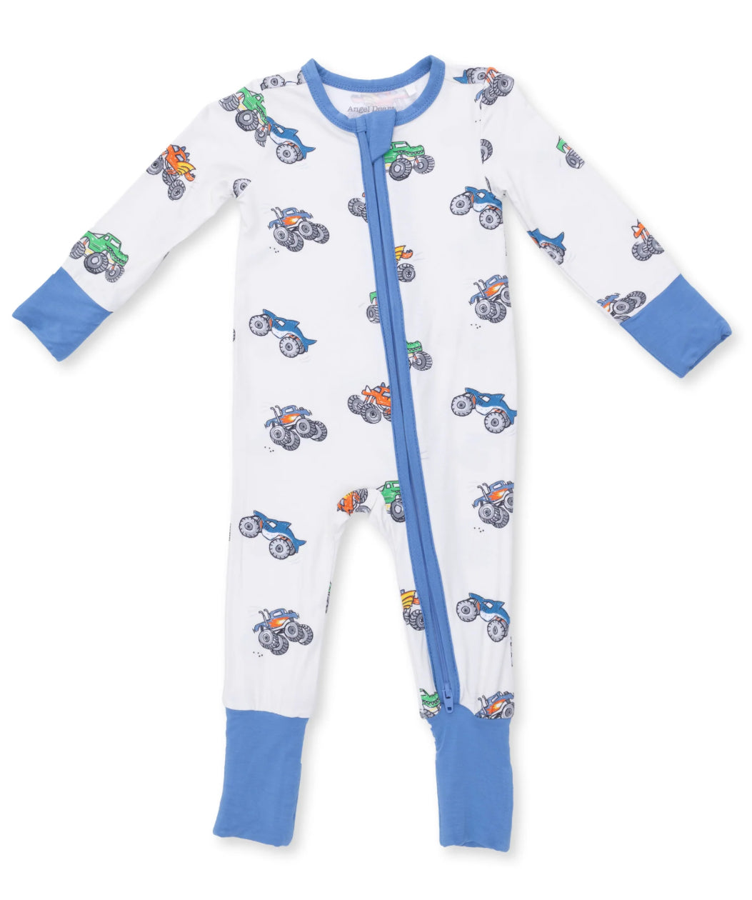 Monster Trucks footie pajamas
