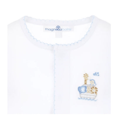 Noah’s Ark Footie- Blue