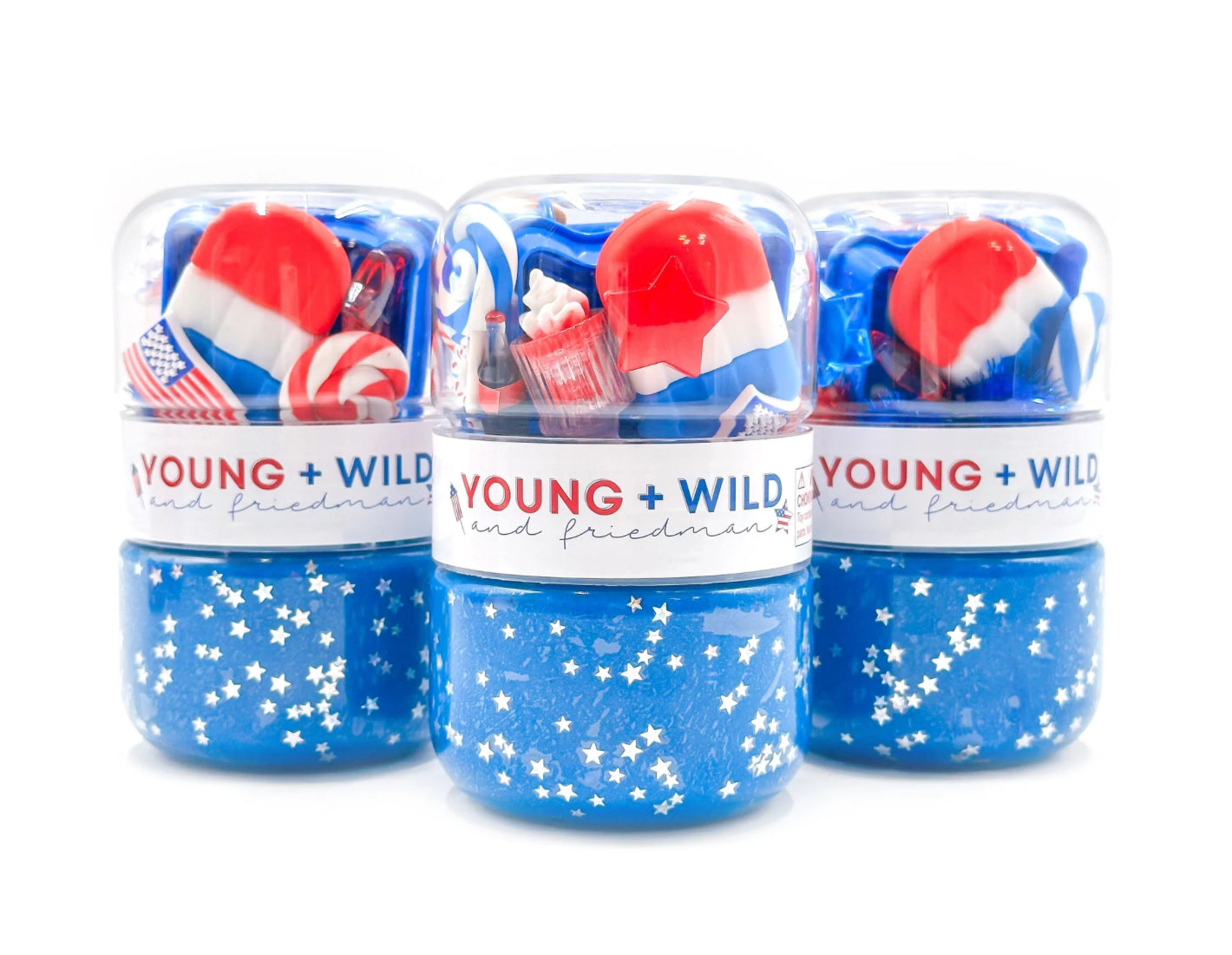 Grab & Go Dough Jar- Fourth of July
