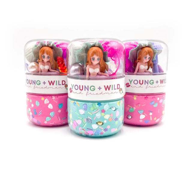 Grab & Go Dough Jar- Mermaid