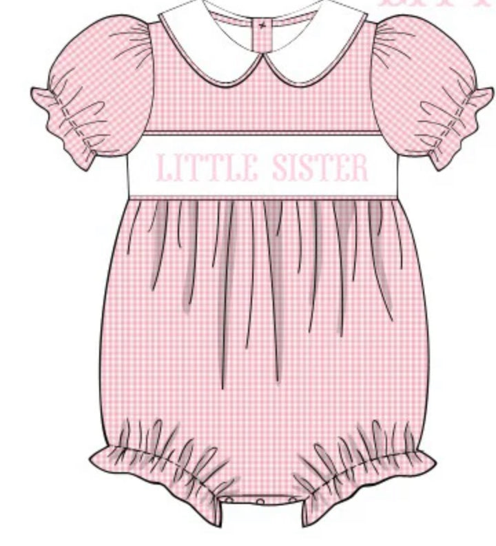 Little Sister Smocked Bubble