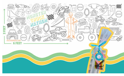 Monster Truck Mayhem- Busy Banner
