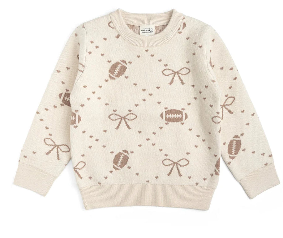 Football Trellis Sweater