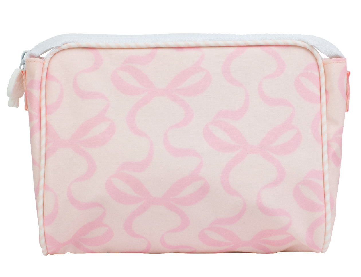 The Go Bag- Large/Bows on Pink