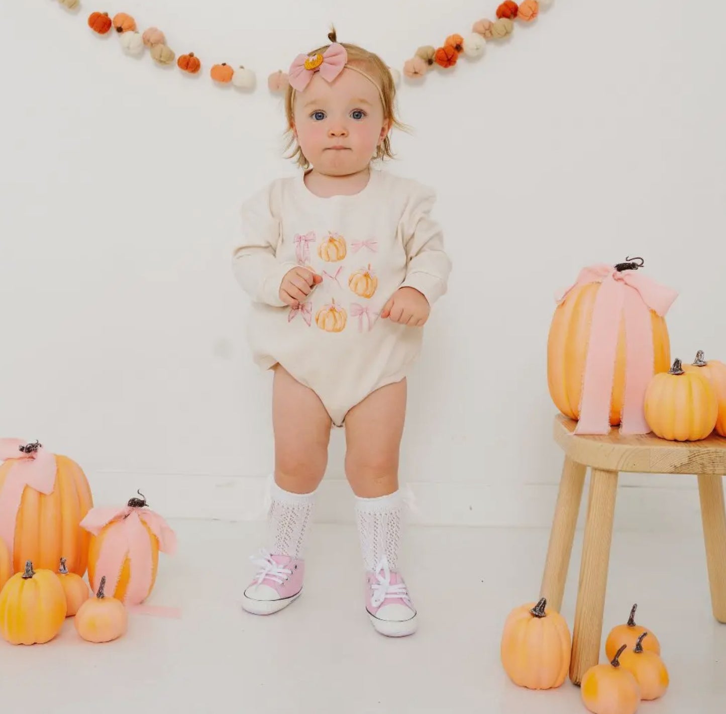 Coquette Pumpkin Romper