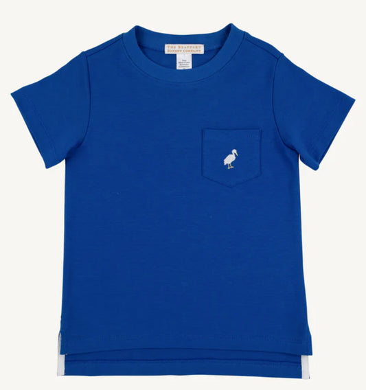 Carter Crewneck- Wood Boat Blue