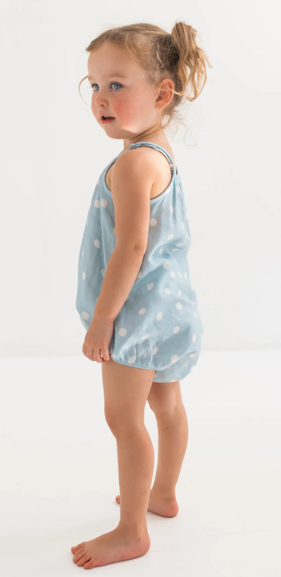 Sea Blue Romper
