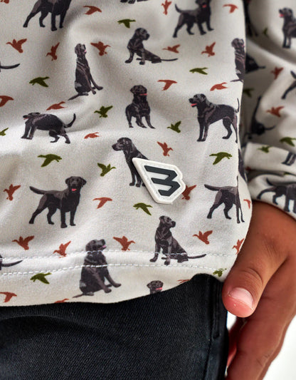 Performance Hoodie- Ducks and Dogs