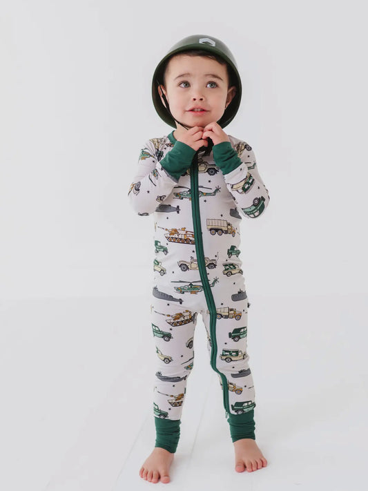 Tanks for Your Service- Convertible Footies