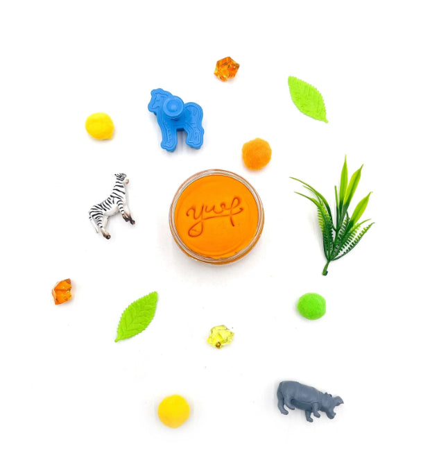 Grab & Go Dough Jar- Zoo
