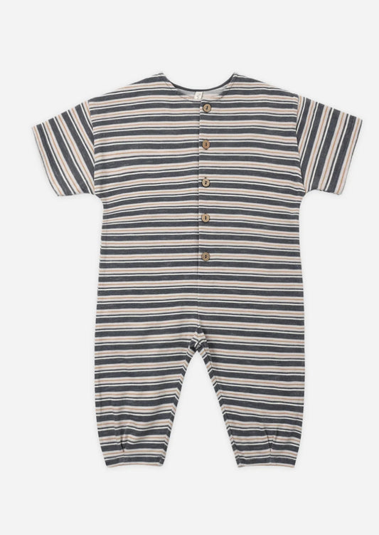 Hayes Jumpsuit Blue Stripe