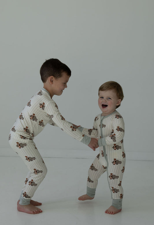 Cruisin Teddy Zipper Romper