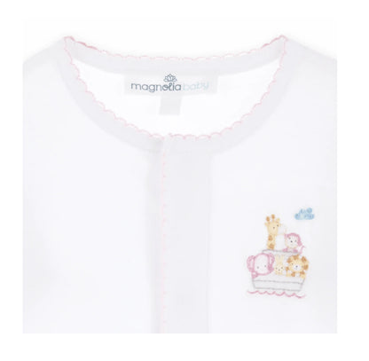 Noah’s Ark Footie- Pink