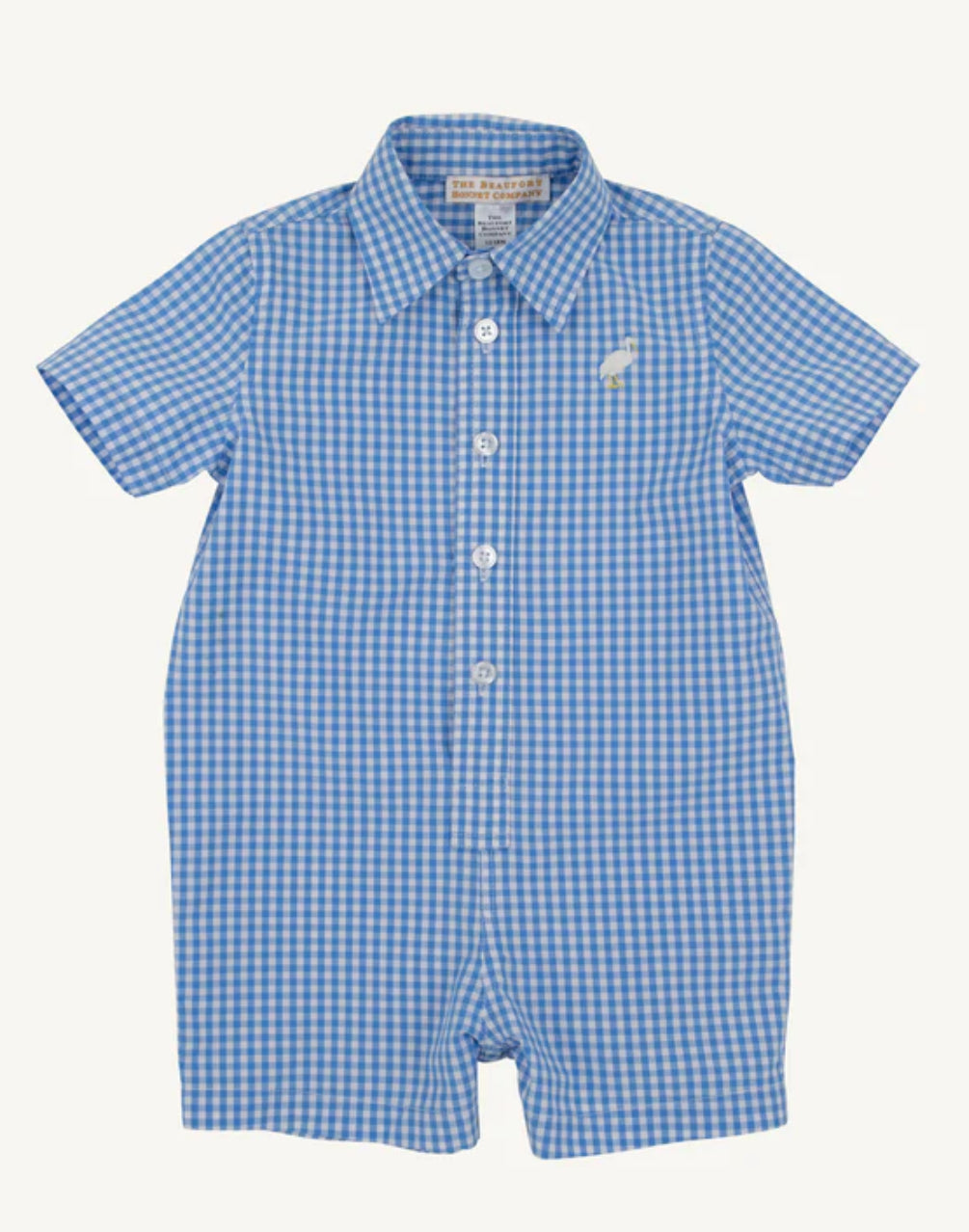 Sir Proper Romper- Woven yarn