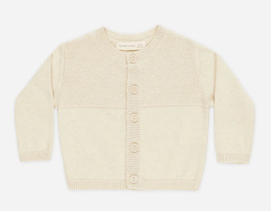 Knit Cardigan- Natural