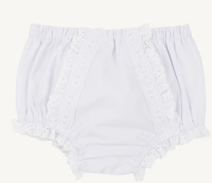 Belle’s Bloomer- White Broadcloth