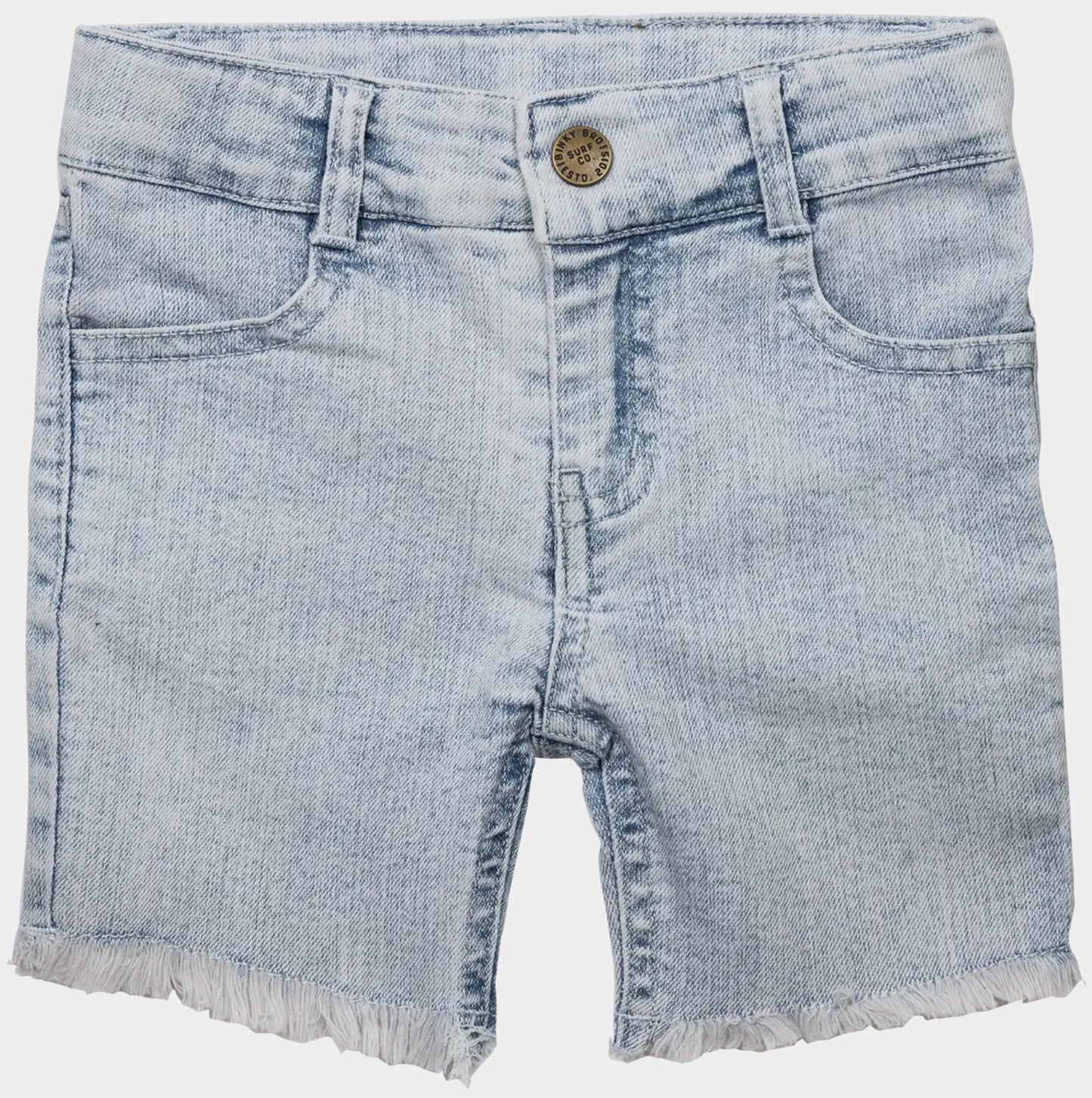 Waco Washed Denim Shorts