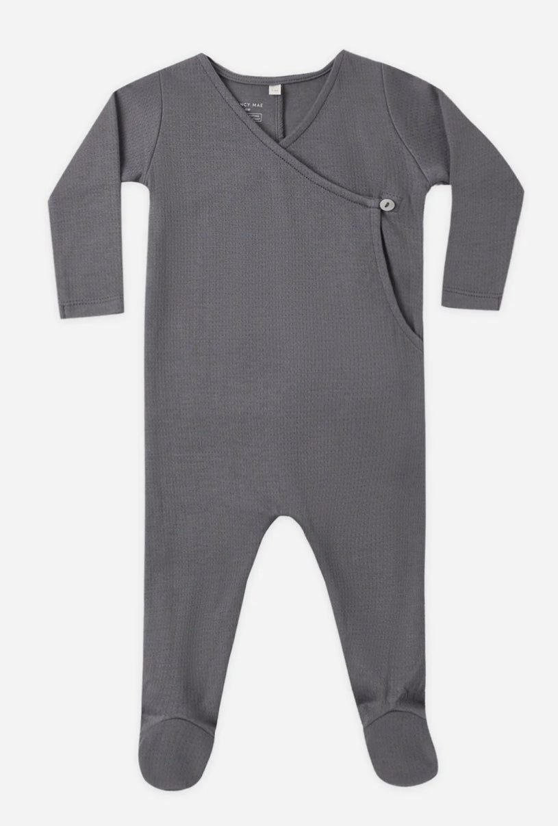 Pointelle Wrap Footie