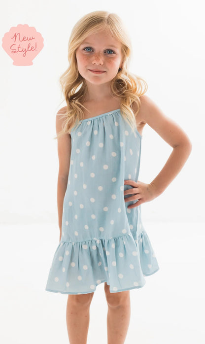 Sea Blue Twirl Dress