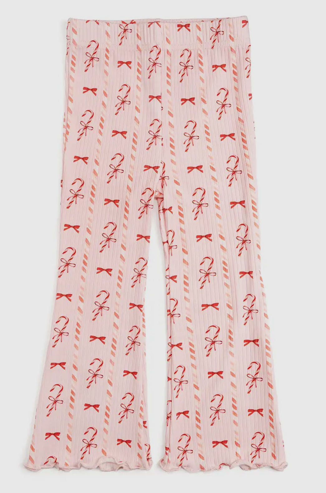 Candy Cane Lane Christmas Flare Legging