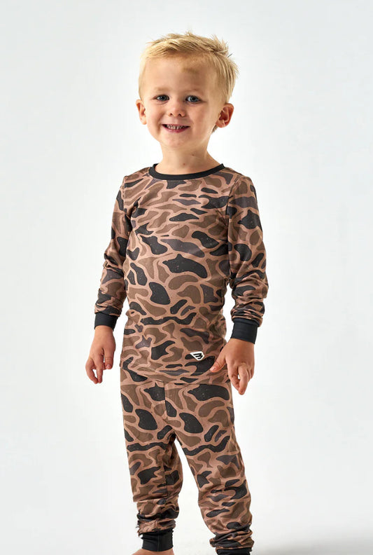Performance Pajama Set- Gauge Camo