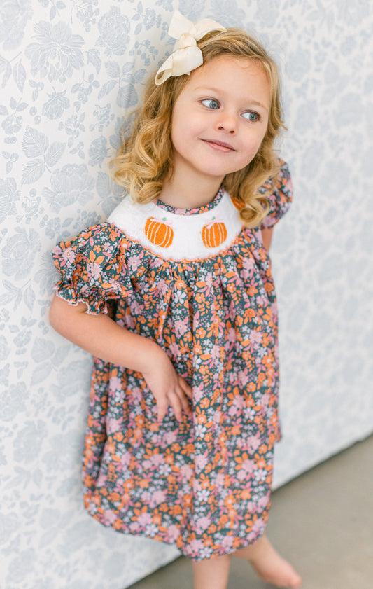 Kelly Pumpkin Dress