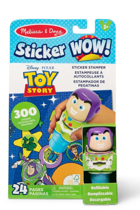 Sticker WOW- Buzz Lightyear