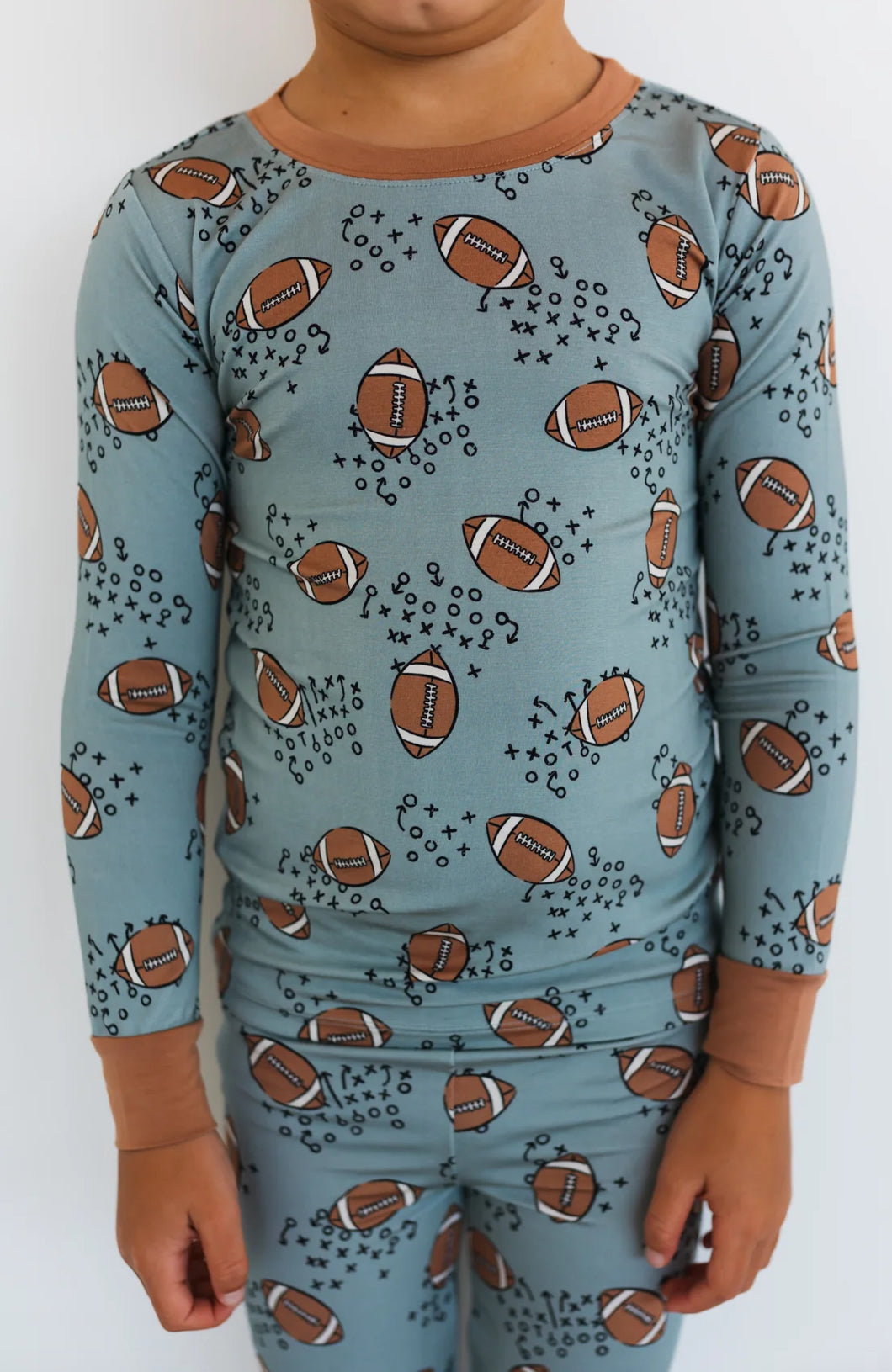 Green Football Two Piece Set