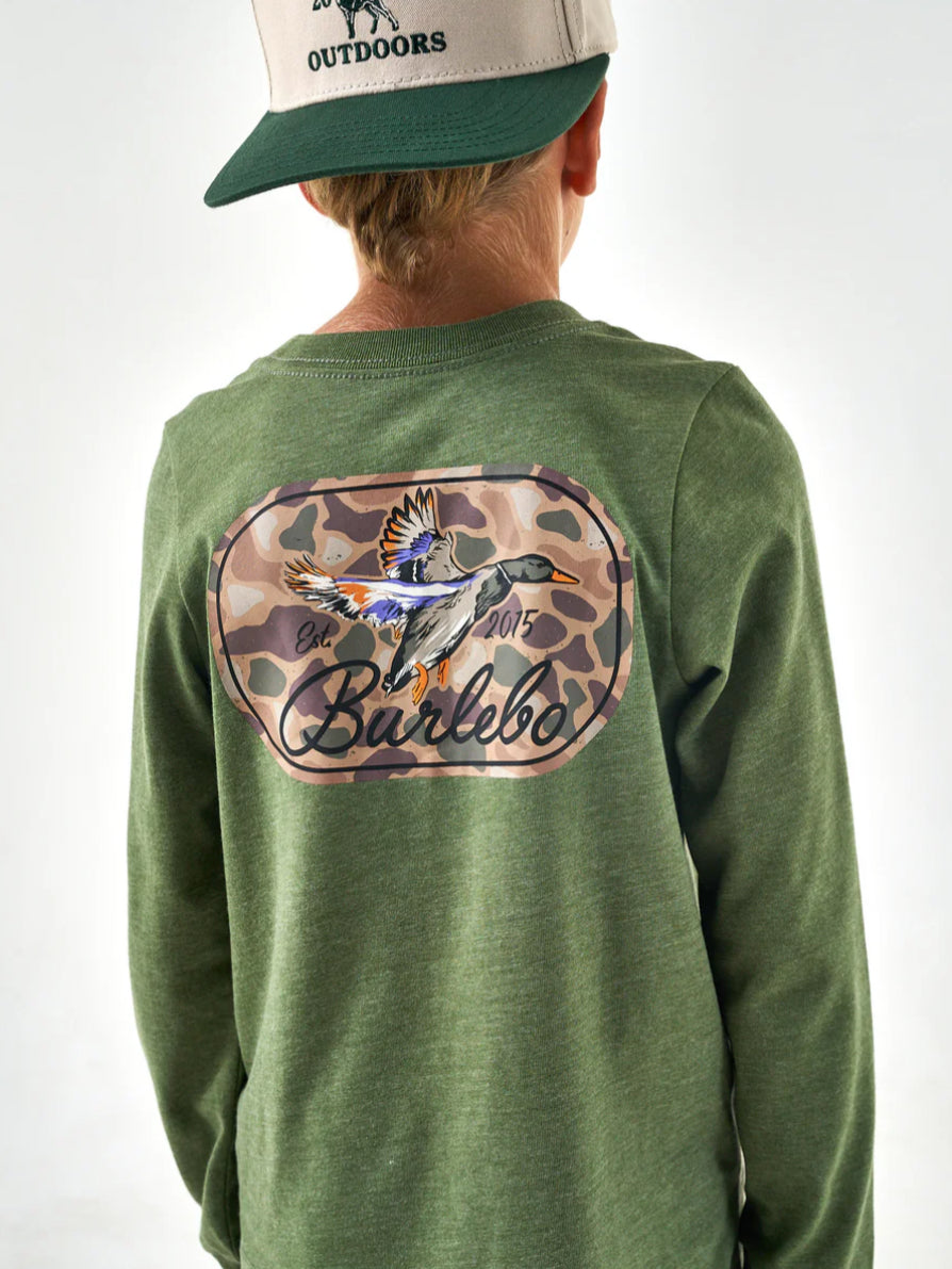 Long sleeve Tee- Flying Ducks