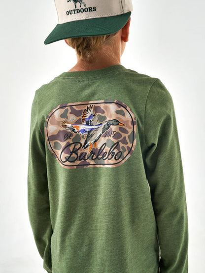 Long sleeve Tee- Flying Ducks