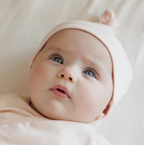 Cotton Knotted Hat- Petal