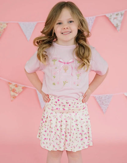 Ditsy Floral Athletic Skort