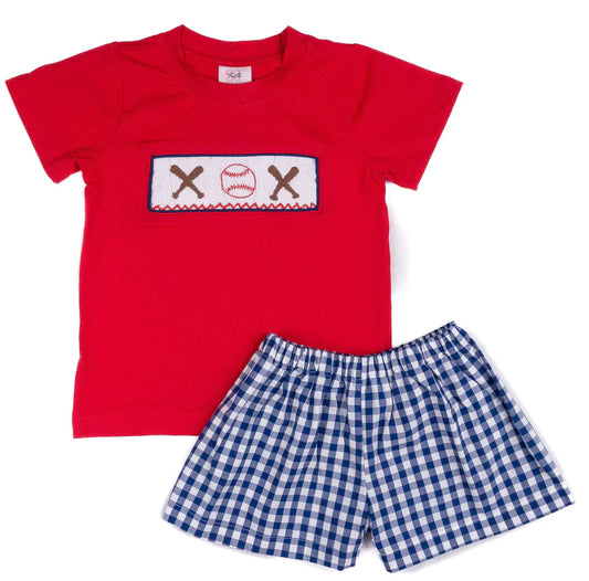Baseball Wyatt Short Set