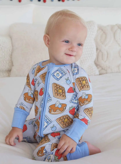 Sweet Stacks Convertible Zip Romper