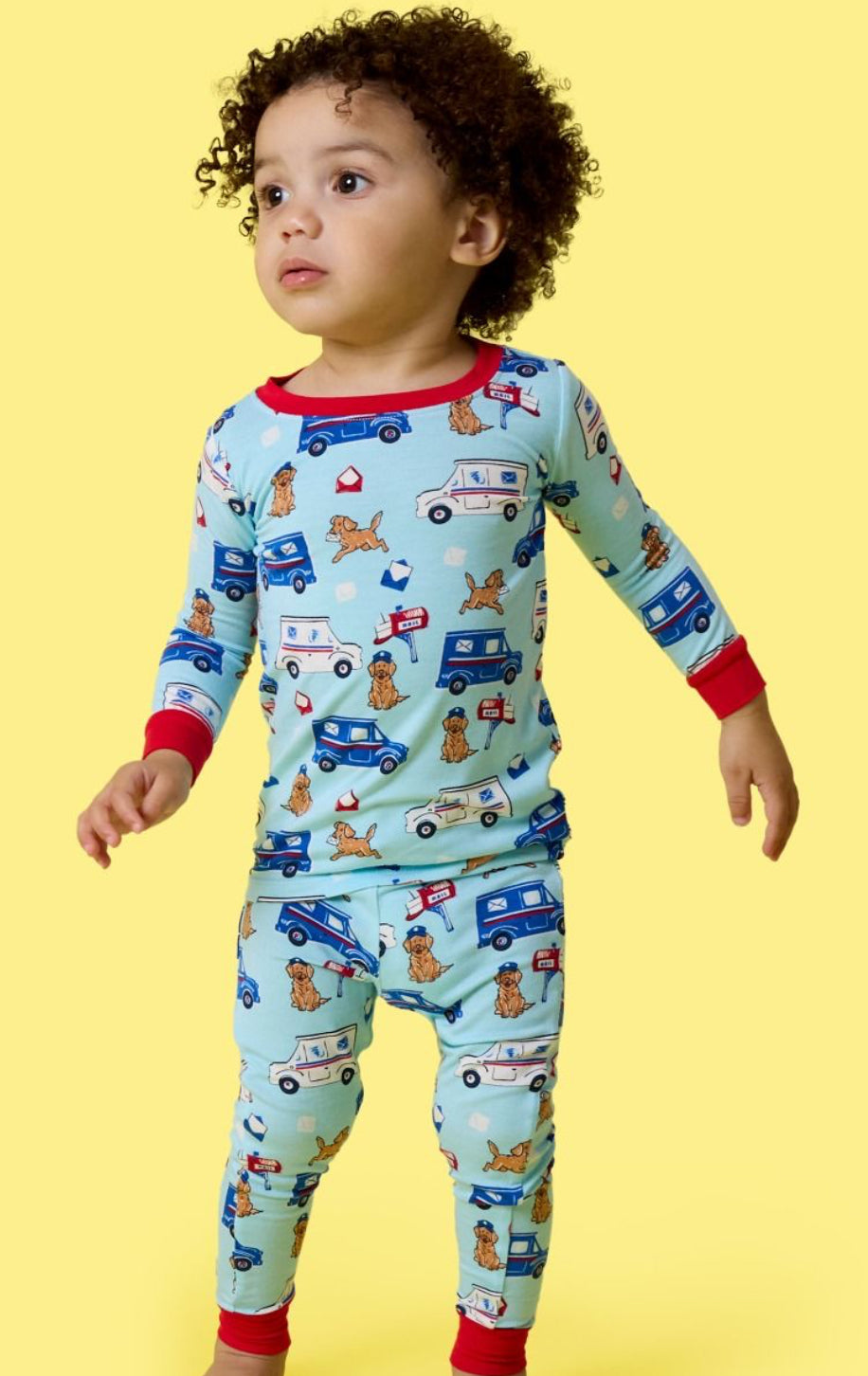 Postal Pups Bamboo Pajama Set