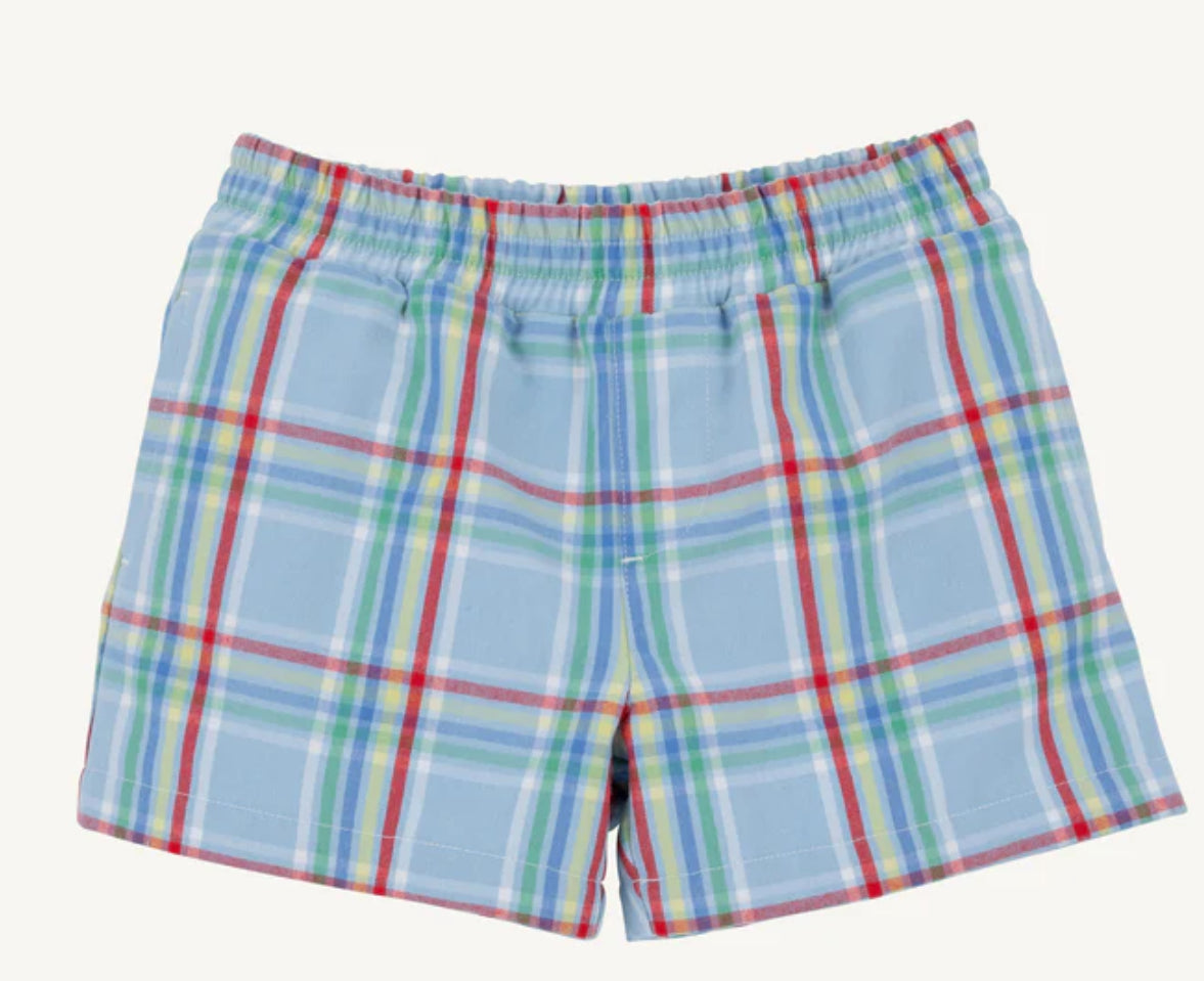 Sheffield Shorts- Kensington Court Plaid