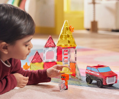Magna-Tiles Fire Rescue- 27 Piece Set