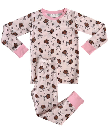Blush Football Two Piece Set